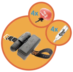 Kingii Family Package (4 Kingii Wearables, 4 Refill)