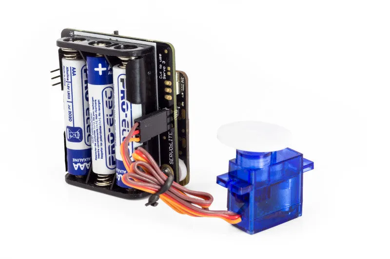 Kitronik Servo:Lite board for :MOVE mini