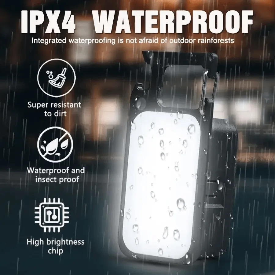 Led Rechargeable Keychain Light Pocket-Sized Camping Light