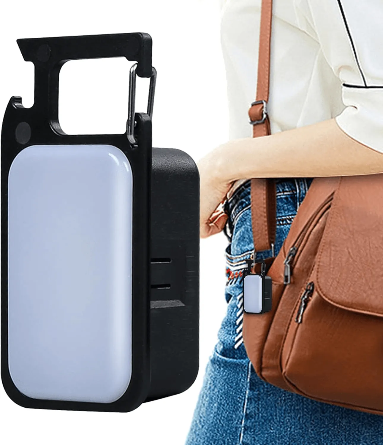 Led Rechargeable Keychain Light Pocket-Sized Camping Light