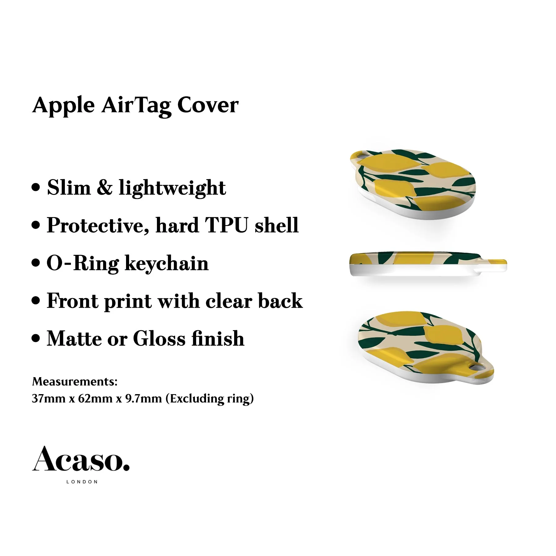 Lemons AirTag Holder