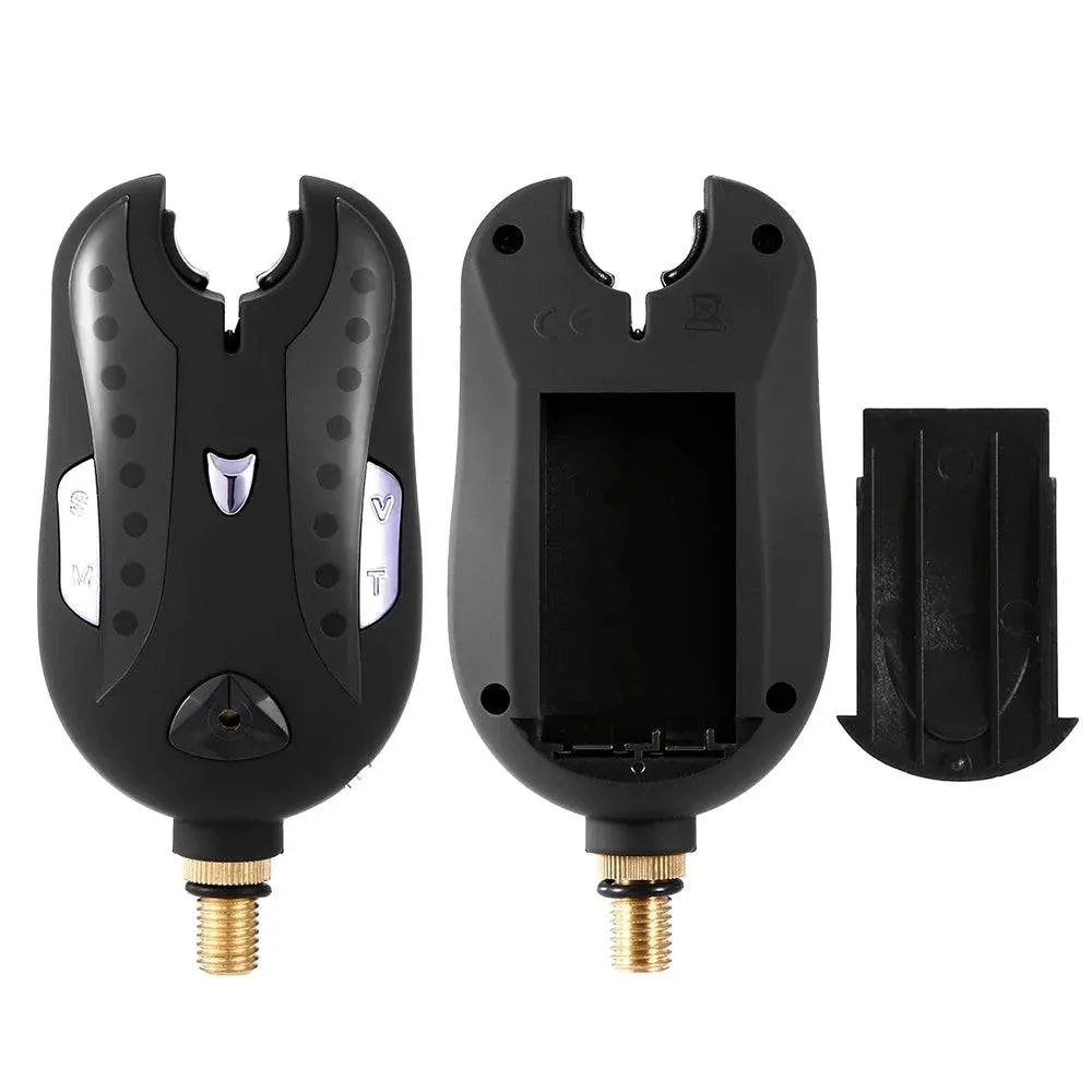 Lixada Fishing Alarm Fishing Bite Alarm Sound Alert Kit Fishing Led Alarm Indicator For Outdoor Fishing Tools