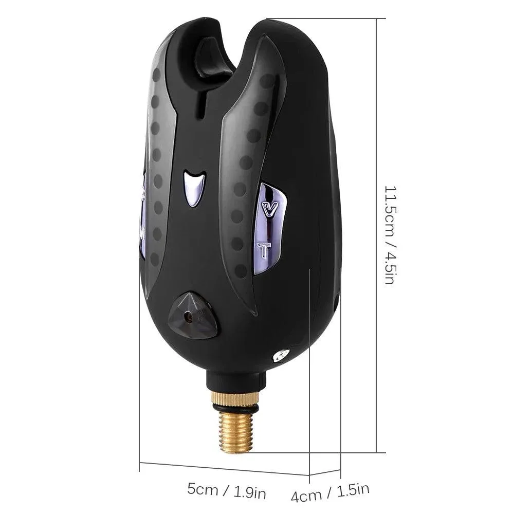 Lixada Fishing Alarm Fishing Bite Alarm Sound Alert Kit Fishing Led Alarm Indicator For Outdoor Fishing Tools