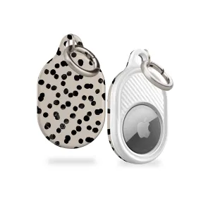 Marbled Dots AirTag Holder