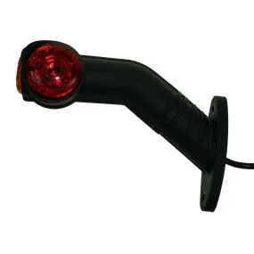 Maypole 45 Degree Trailer Left Hand LED Stalk Marker Light with Side Light Function MP7723BL