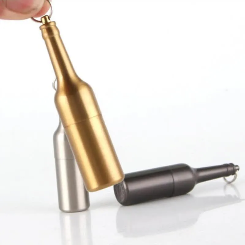 Mini Beer Bottle Shape Refillable Kerosene Lighter