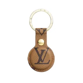 Mono Light Brown AirTag Case