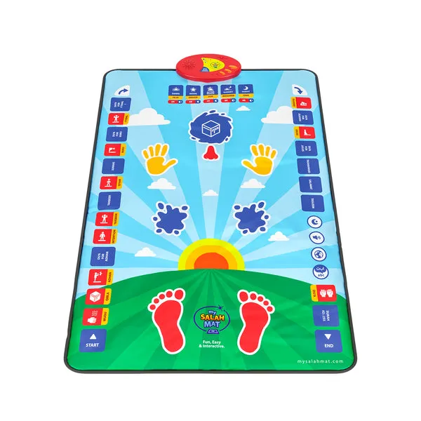 My Salah Mat - Interactive Prayer Mat - Kids Blue