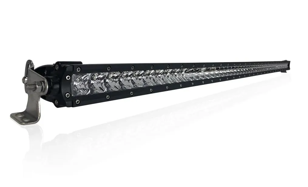 New - 50 Inch Single Row: Black Oak LED Pro Series 3.0 LED Light Bar - Combo, Spot, or Flood Optics (150w/250w)