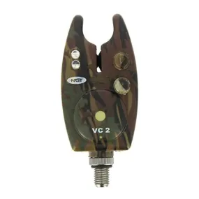 NGT VC2 Bite Alarm With Free Storage Case - Battery Required