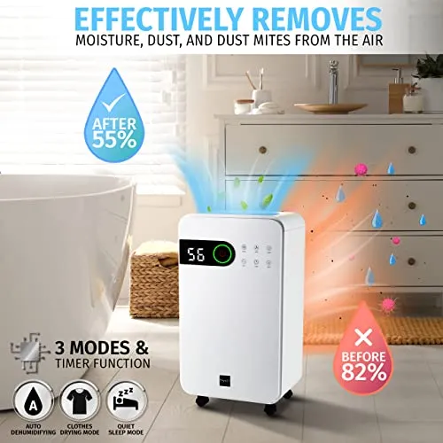 Nyxi Home Dehumidifier 12L per Day (New)