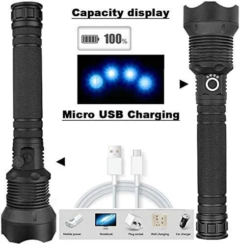 OGPIGGJA Led Flashlight 90000 Lumens.