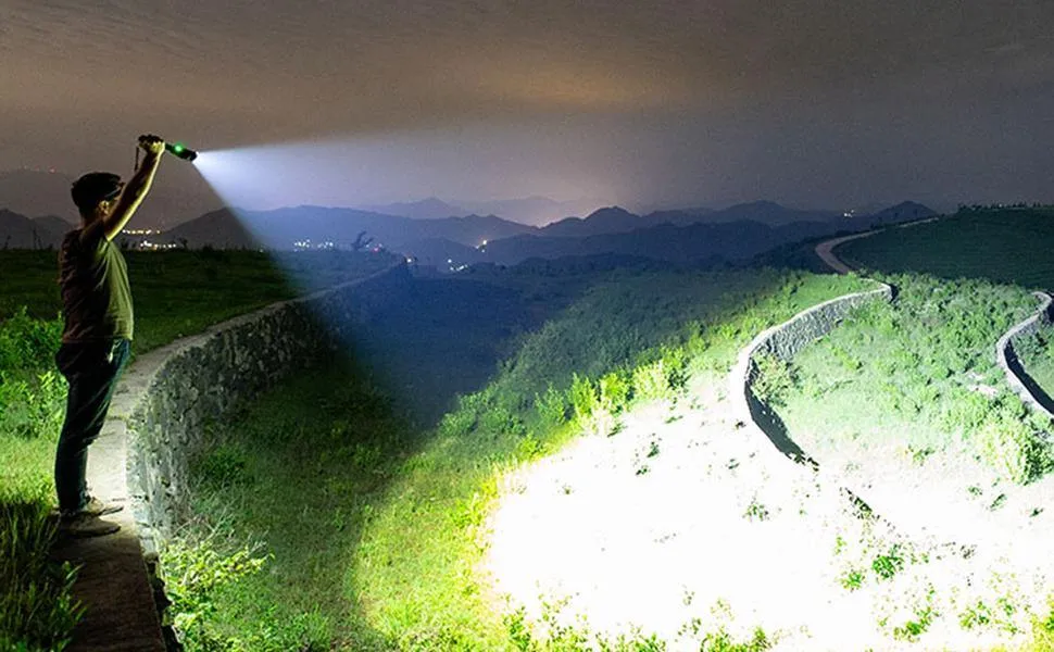OGPIGGJA Led Flashlight 90000 Lumens.