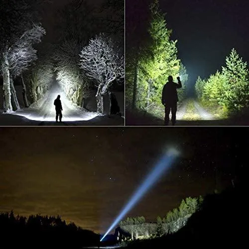 OGPIGGJA Led Flashlight 90000 Lumens.