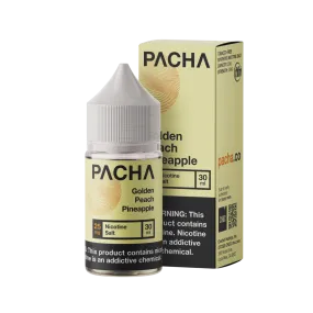 PACHAMAMA -  Golden Peach Pineapple Nic Salt - 30ML E-Liquid