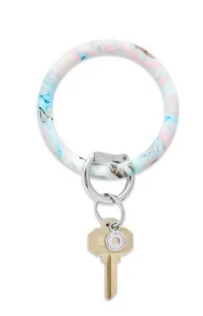 Pastel Marble Key Ring