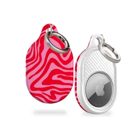 Pink Groovy AirTag Holder