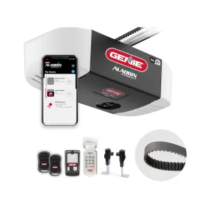 QuietLift Connect ¾ HPc Garage Door Opener- Wi-fi Enabled Ultra Quiet Belt Drive - Works W/ Amazon Alexa and Google Home
