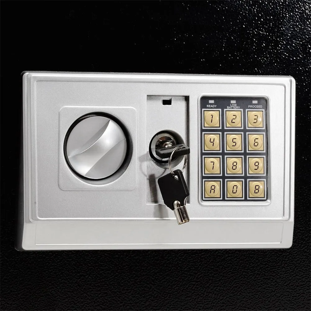 RONSHIN E50ea Digital Security Safe Double Safety Key Lock Password Electronic Business Safes