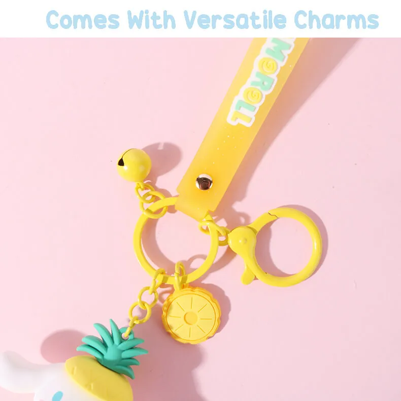 Sanrio Fun Moment Series Cinnamoroll Doll Wristlet Keychain