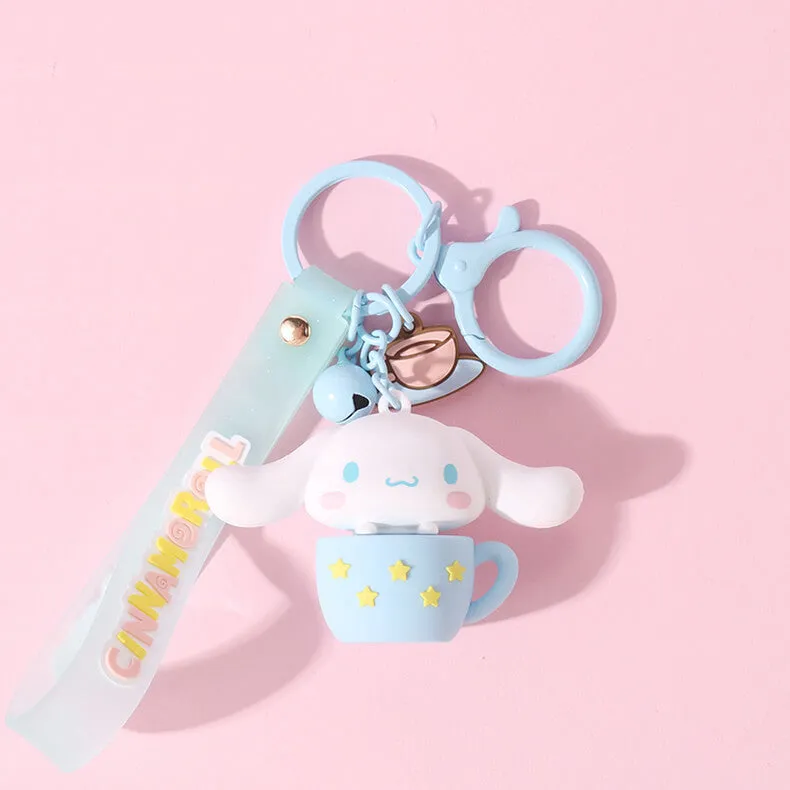 Sanrio Fun Moment Series Cinnamoroll Doll Wristlet Keychain