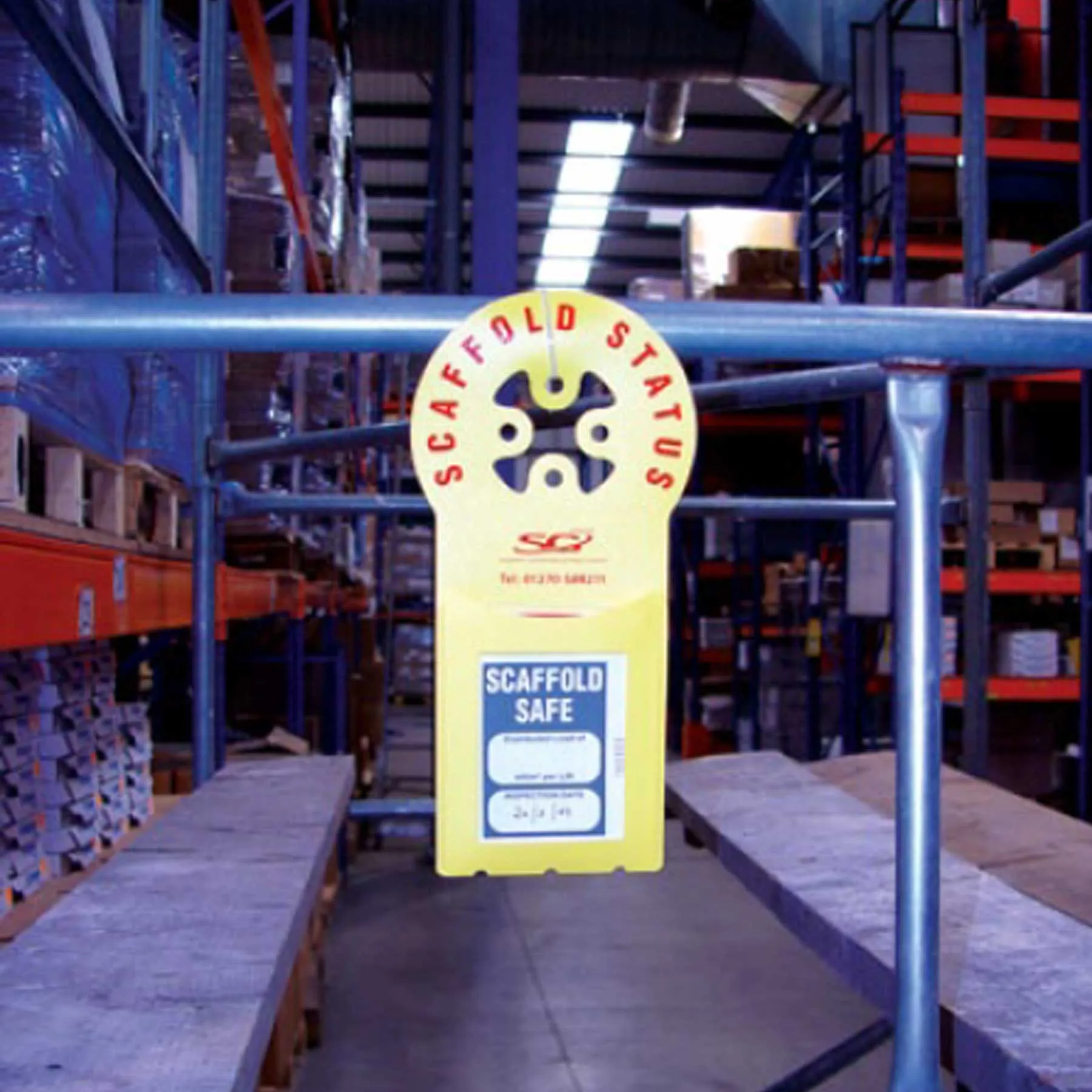 Scaffold Pre-Use Visual Inspection Checklist (Pad of 30)
