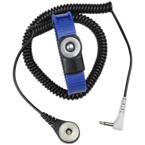SCS 2241MagSnap 360 Dual-Wire Thermoplastic Wrist Strap w/6' Coil Cord