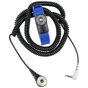 SCS 2242 MagSnap 360 Dual-Wire Thermoplastic Wrist Strap w/12' coil cord