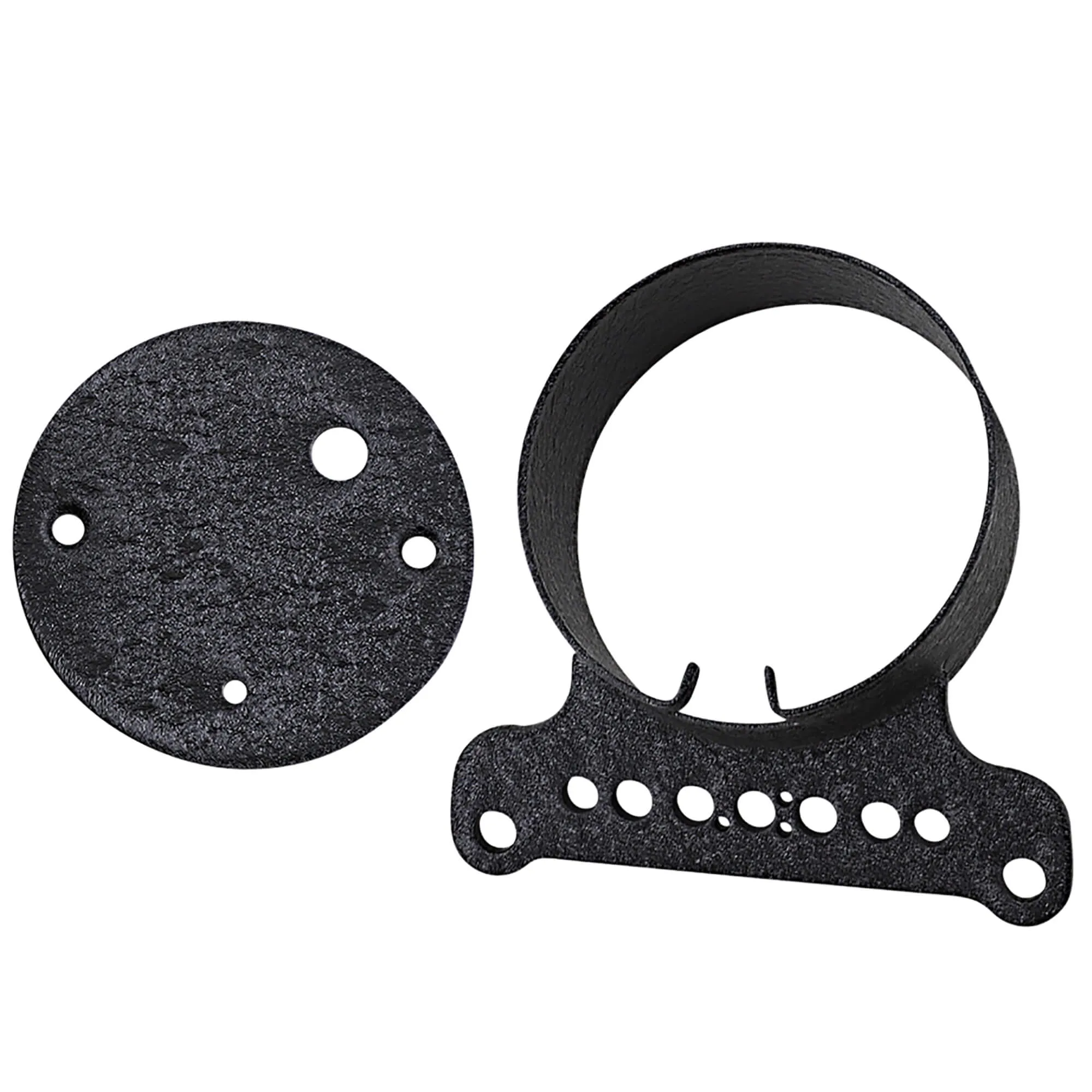 Single Gauge Bracket - Black - 1995-2011 Harley-Davidson XL883 1995-2005 FXD Models