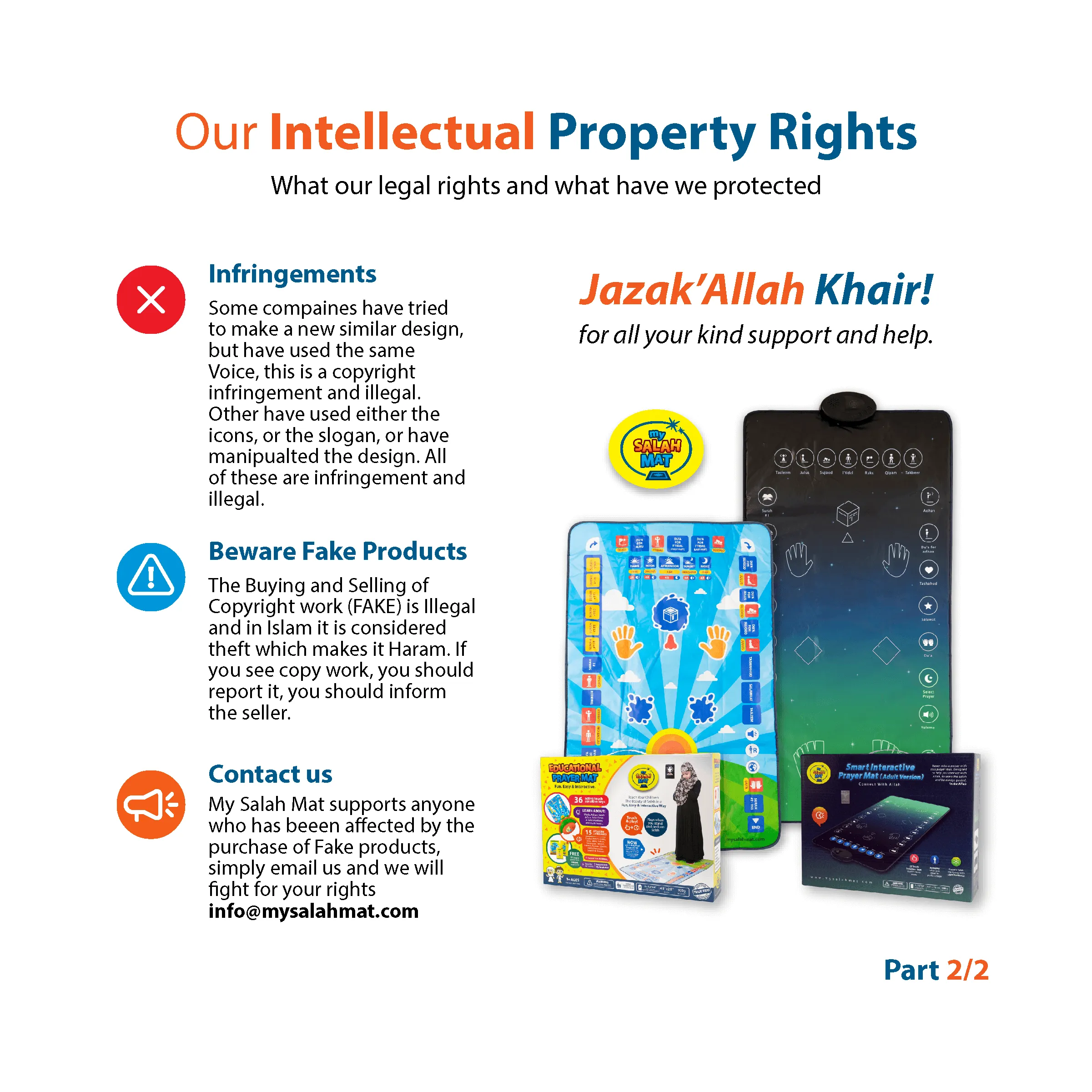 Smart Interactive Kids Prayer Mat | Now with Salah Translation | Ramadan & Eid Gift