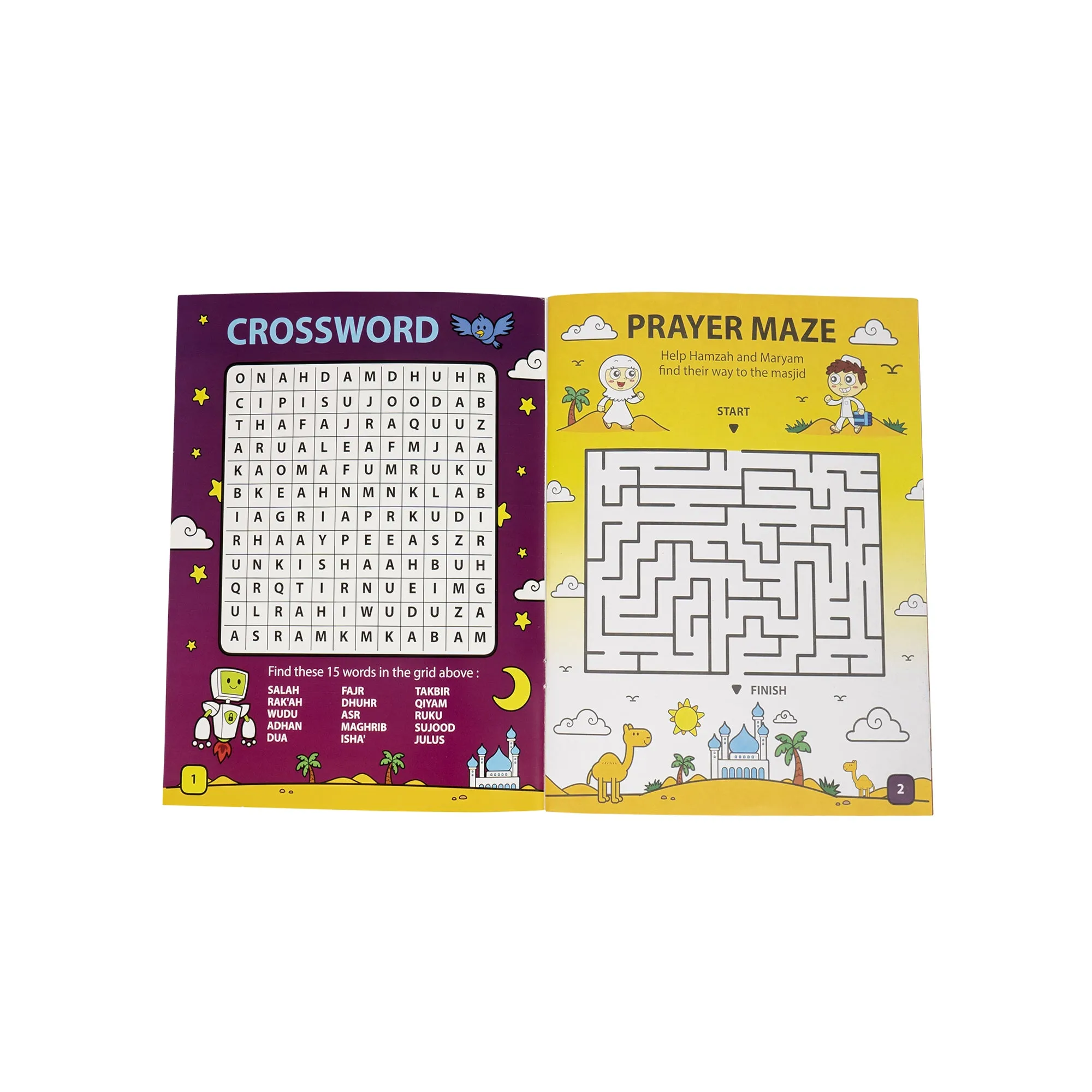 Smart Interactive Kids Prayer Mat | Now with Salah Translation | Ramadan & Eid Gift