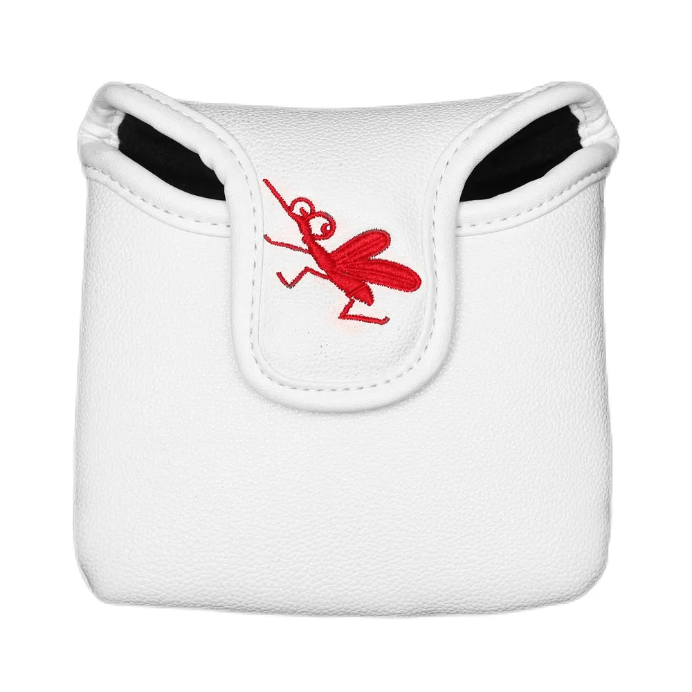 Spider Embroidery Square Mallet Putter Head Cover