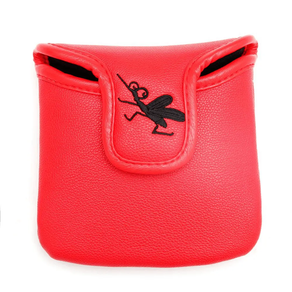 Spider Embroidery Square Mallet Putter Head Cover