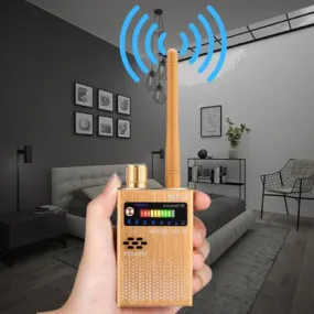 Spy Detector Device | RF Bug Detector, Hidden Camera & GPS Tracker Finder with Laser Lens - Anti-Spy Signal Protection