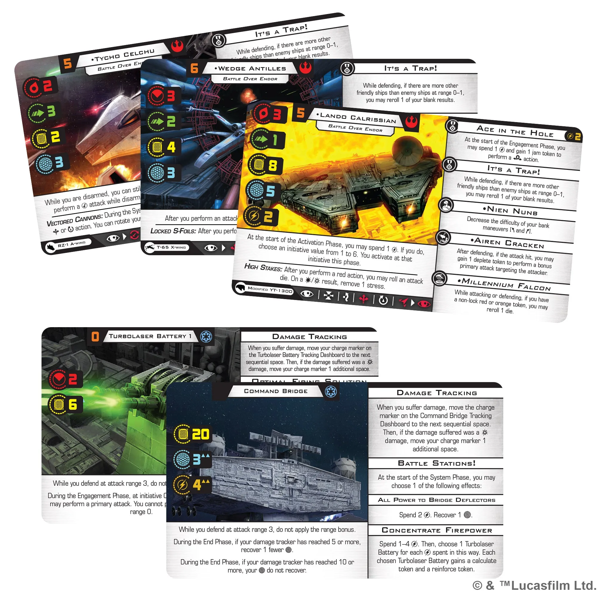 Star Wars: X-Wing - Battle Over Endor Scenario Pack