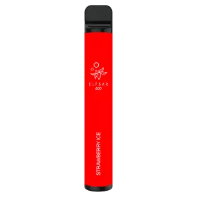 Strawberry Ice Elfbar 600 Disposable Device