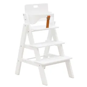 Stully High Chair with Brace White