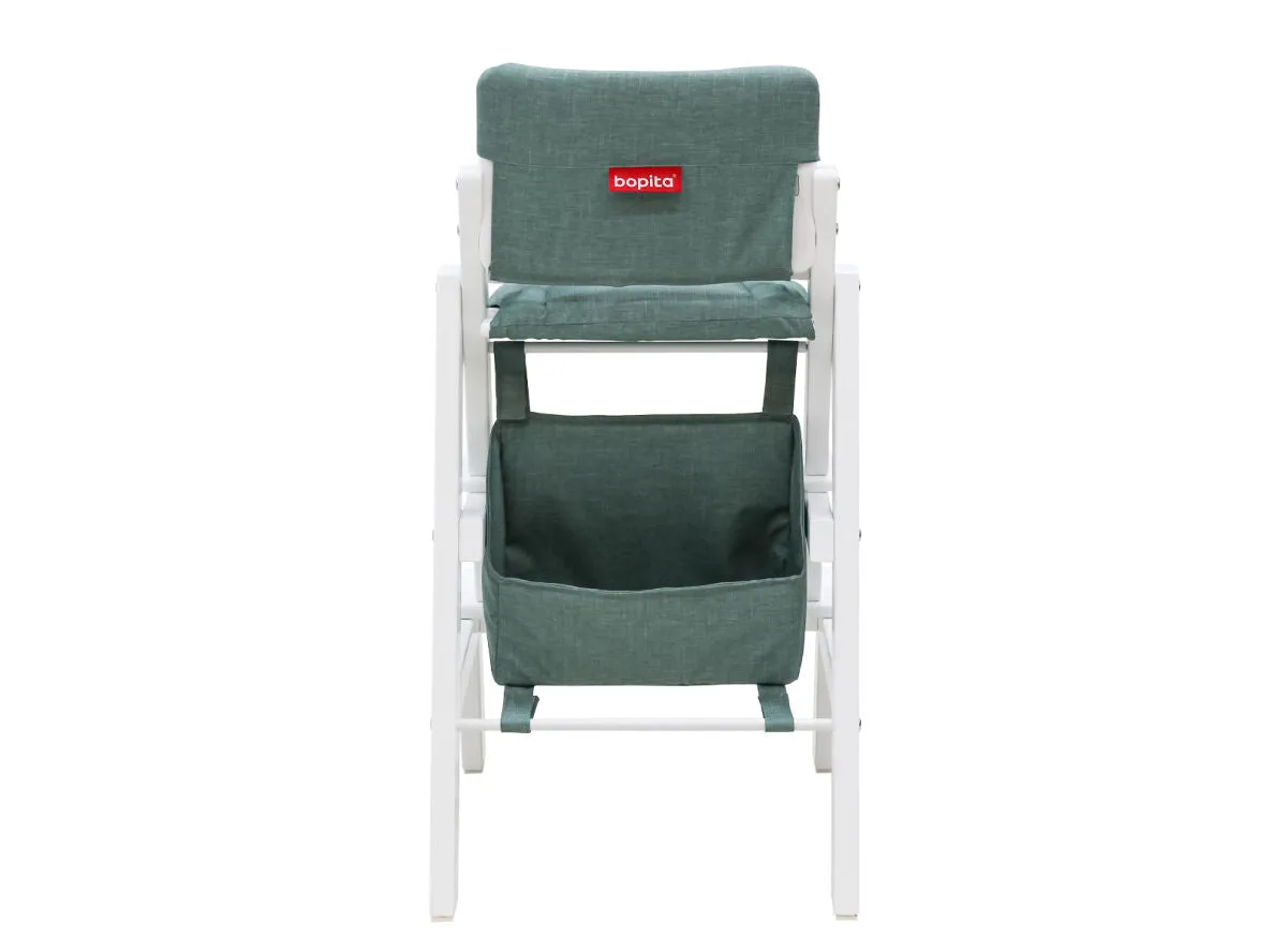 Stully High Chair with Brace White
