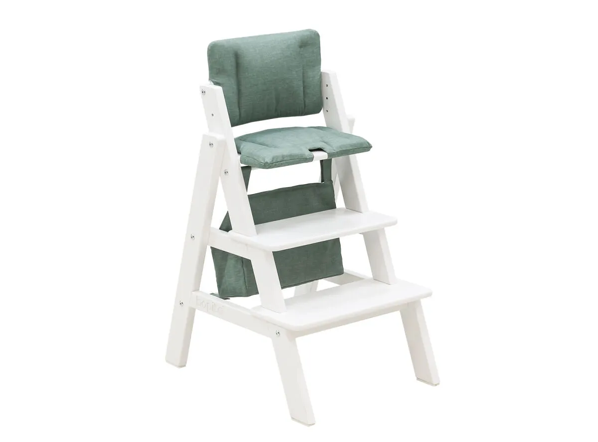 Stully High Chair with Brace White