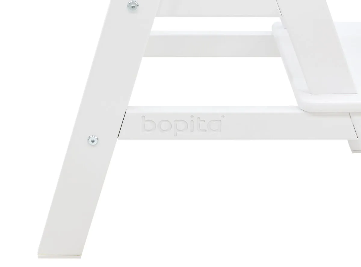 Stully High Chair with Brace White