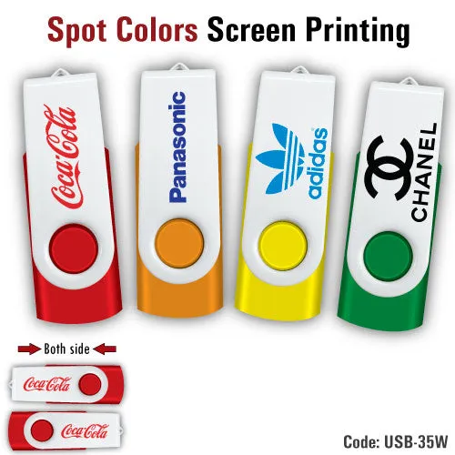 Swivel USBs Full Color UV Printing