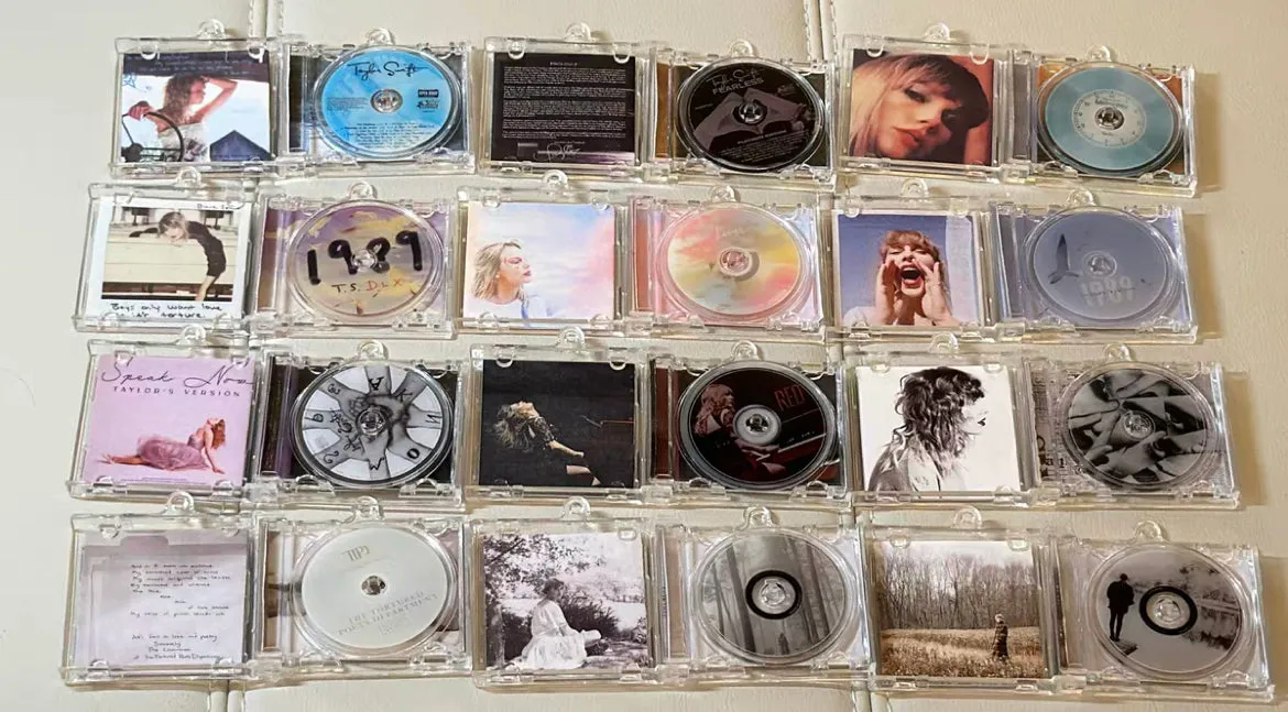 Taylor Swift Mini Album Keychain
