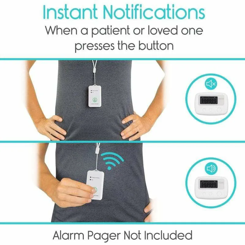 Vive Health Wireless Call Button - White