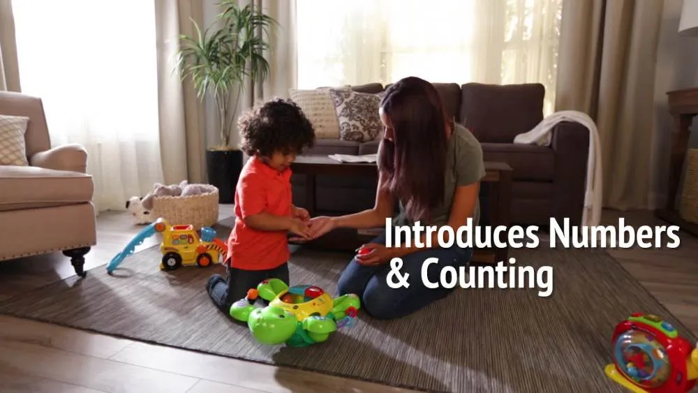 VTech, Pop-a-Balls, Push and Pop Bulldozer, Toddler Learning Toy