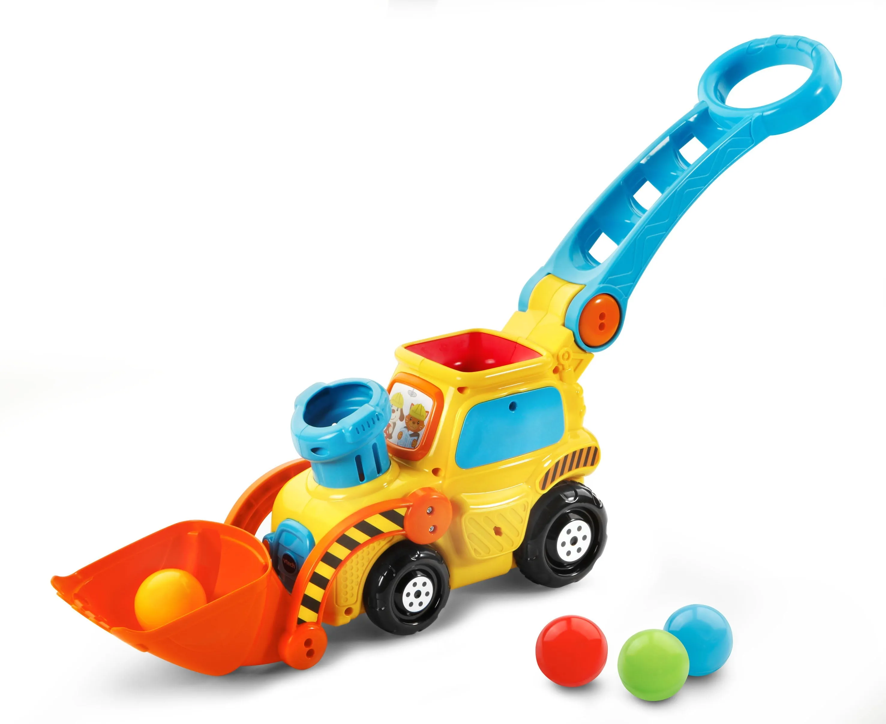 VTech, Pop-a-Balls, Push and Pop Bulldozer, Toddler Learning Toy
