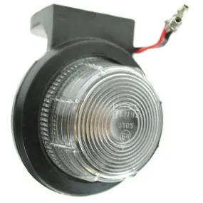 White Britax Marker Lamp with Mounting Base MP842