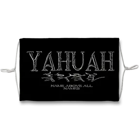 Yahuah-Name Above All Names 01-01 Designer Sublimation Face Mask with Ten Replacement Filters