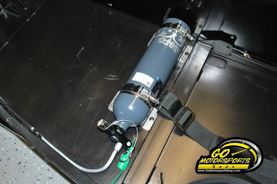 Zero 360 Fire Suppression System, INEX Approved, SFI 17.1, 5.0 lb Bottle - Mechanical