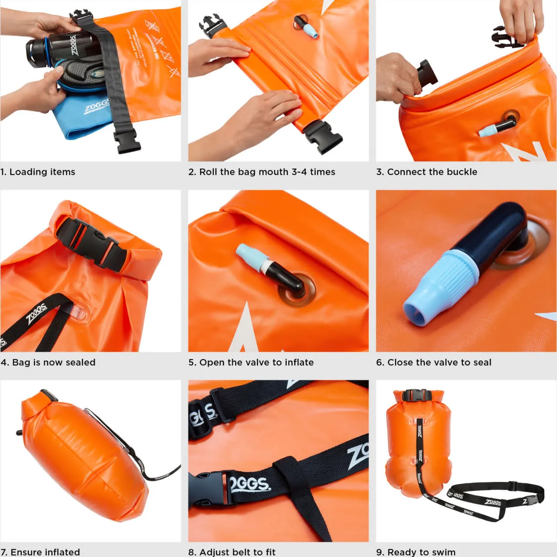 Zoggs Safety Buoy Orange | Buy Zoggs Safety Buoy Orange here | Outnorth