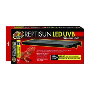 Zoo Med ReptiSun LED UVB Terrarium Hood - Available in Multiple Sizes